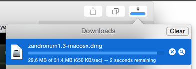 Downloading Zandronum.dmg on OS X